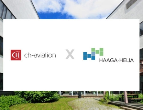 ch-aviation provides access to the Haaga-Helia University of Applied Science; Students gain insights and a better understanding of the Industry